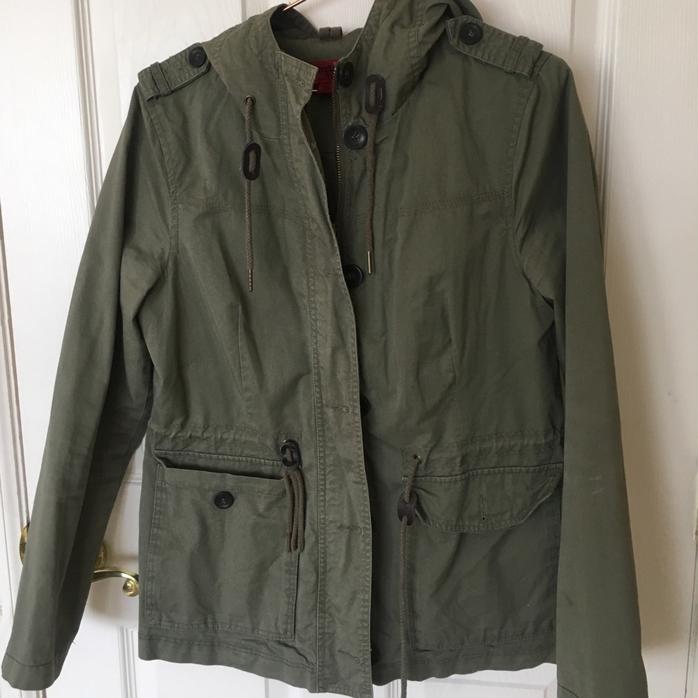 Light army jacket